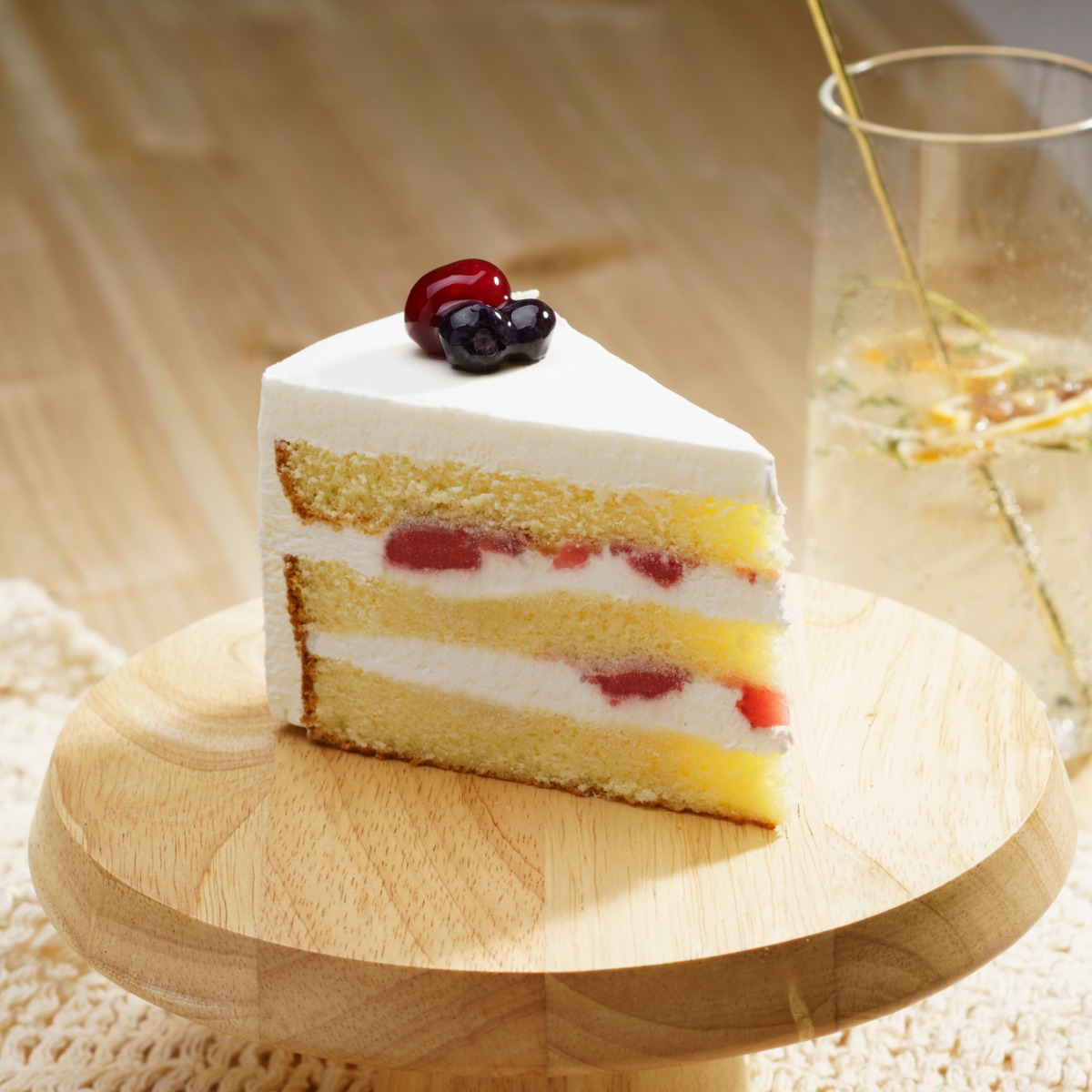 더브라운베이커리 / 딸기생크림 케이크(5입)